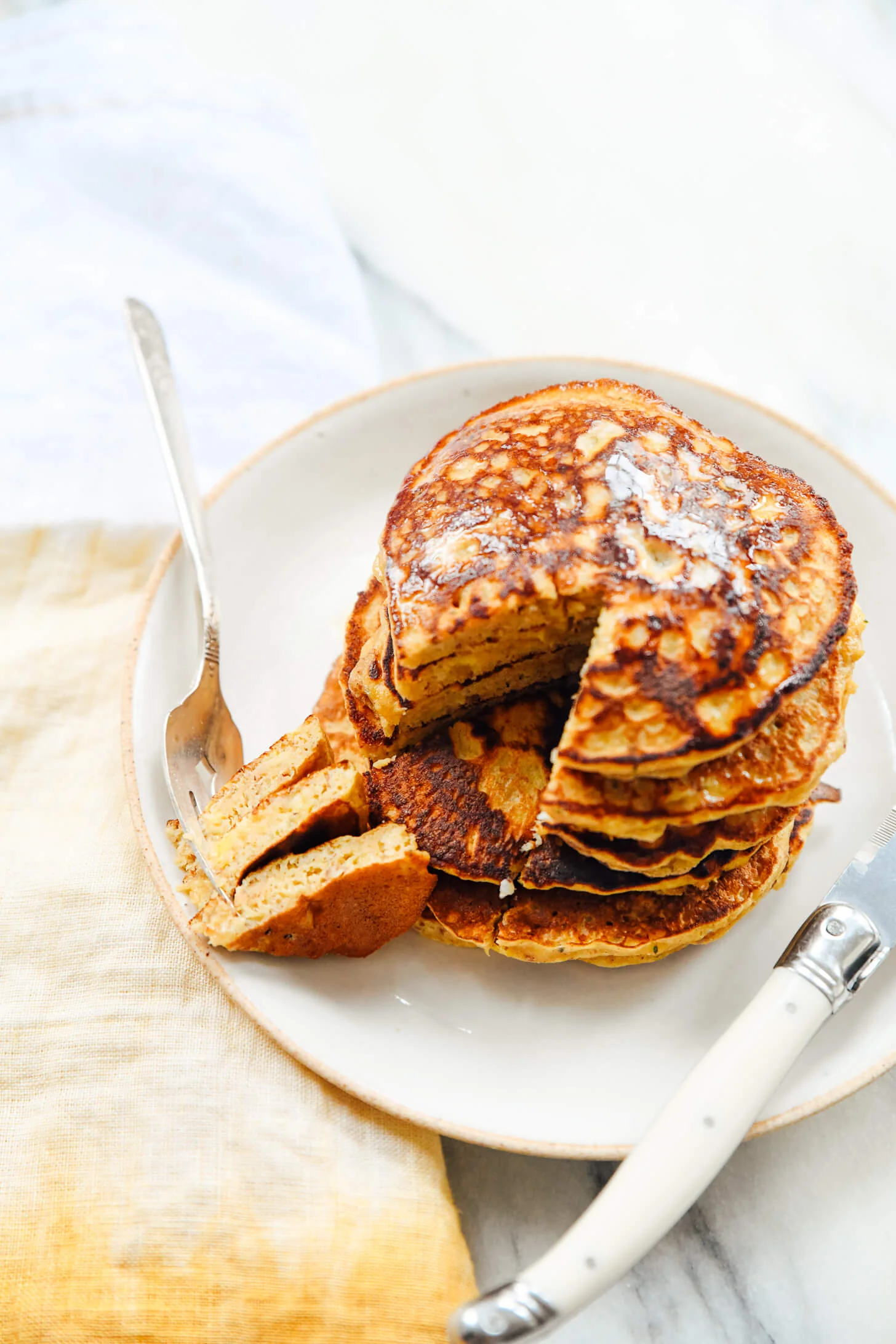 Easy 3-Ingredient Banana Pancakes — step 4