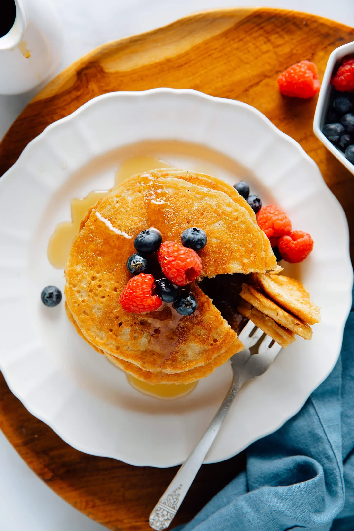 Fluffy Almond Flour Pancakes (Gluten-Free)