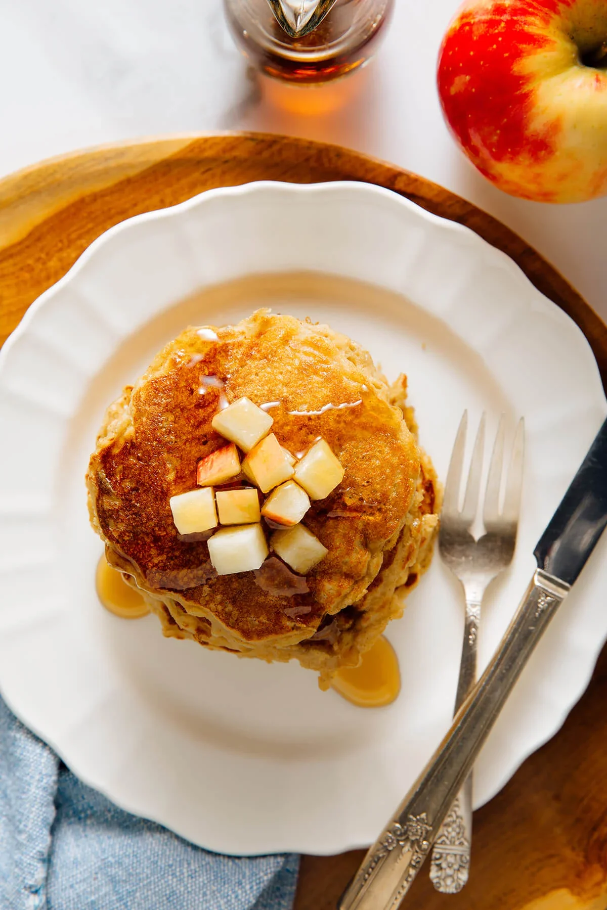 Cozy Cinnamon Apple Pancakes