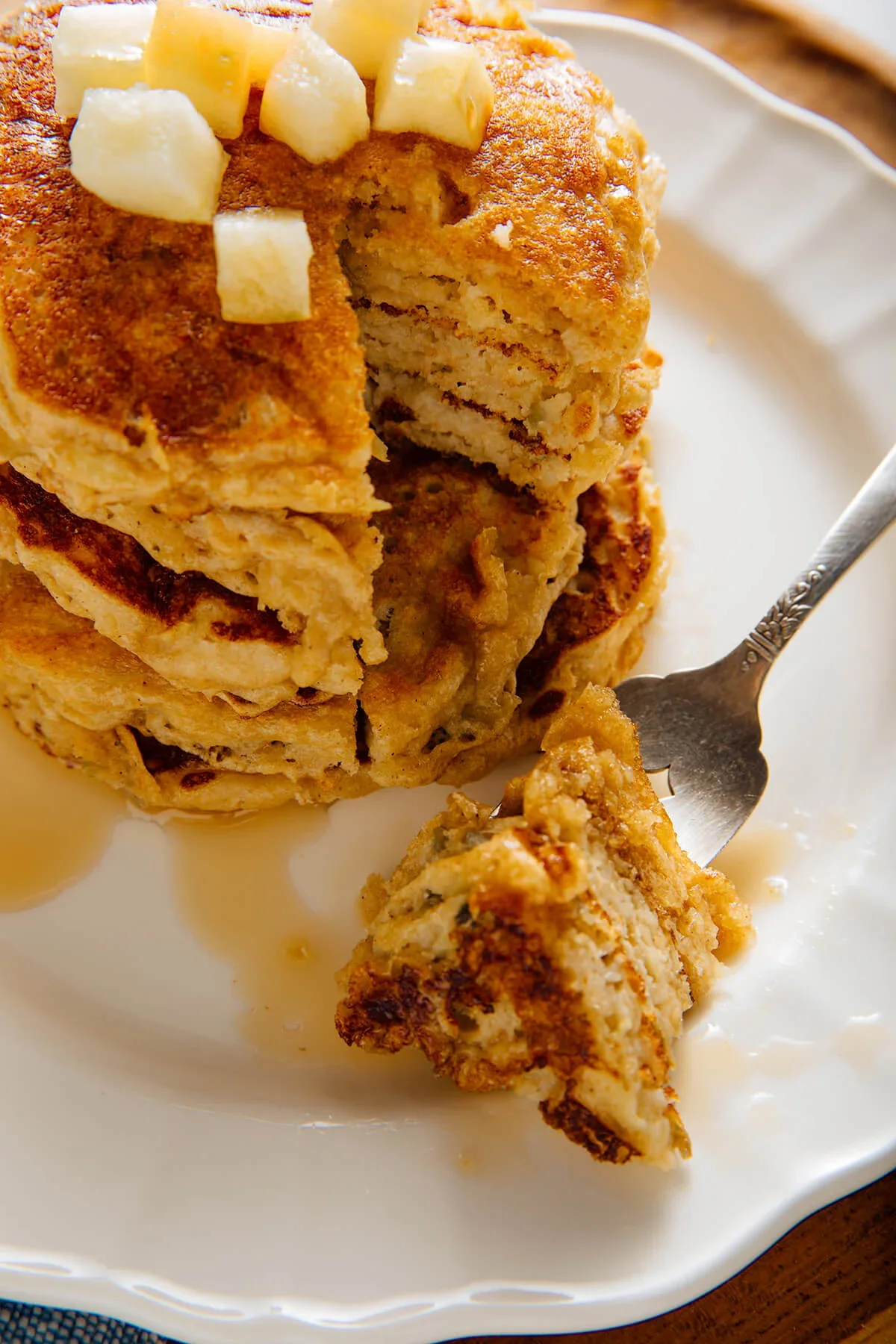 Cozy Cinnamon Apple Pancakes — step 8