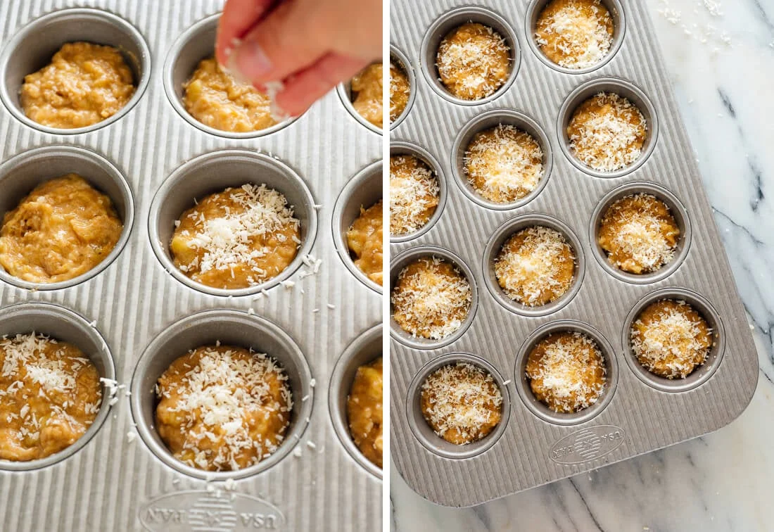 Tropical Banana Coconut Muffins (100% Whole Wheat) — step 4