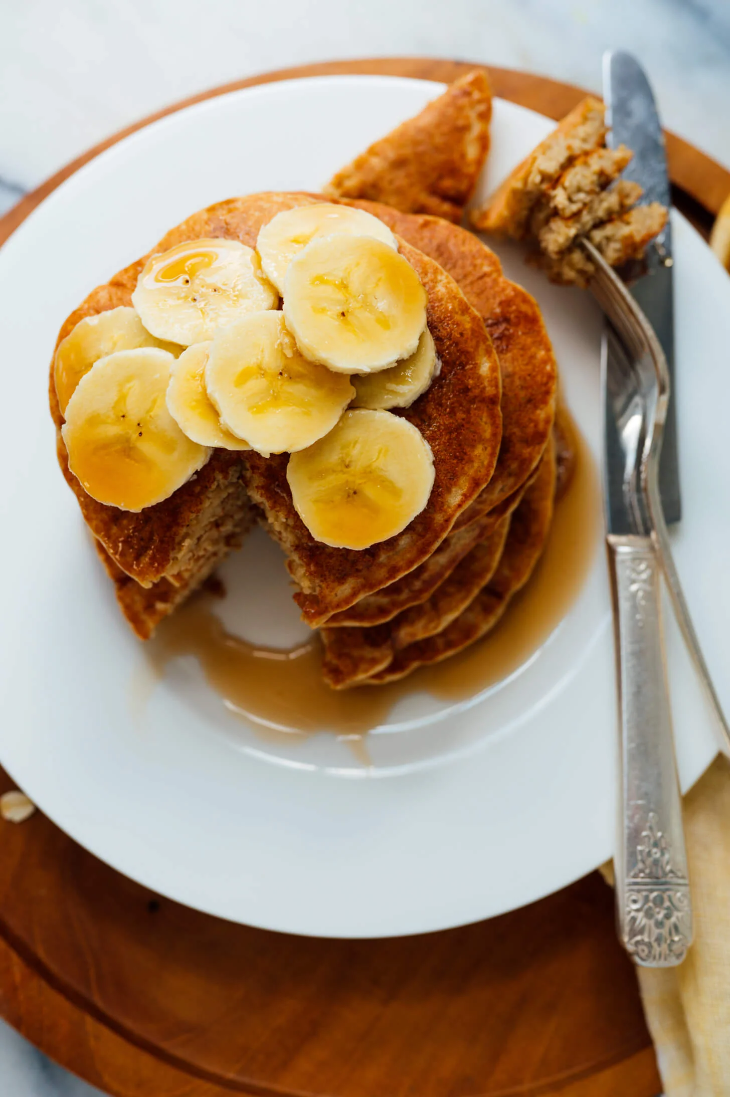 Easy Blender Oatmeal Pancakes (Healthy & GF) — step 7