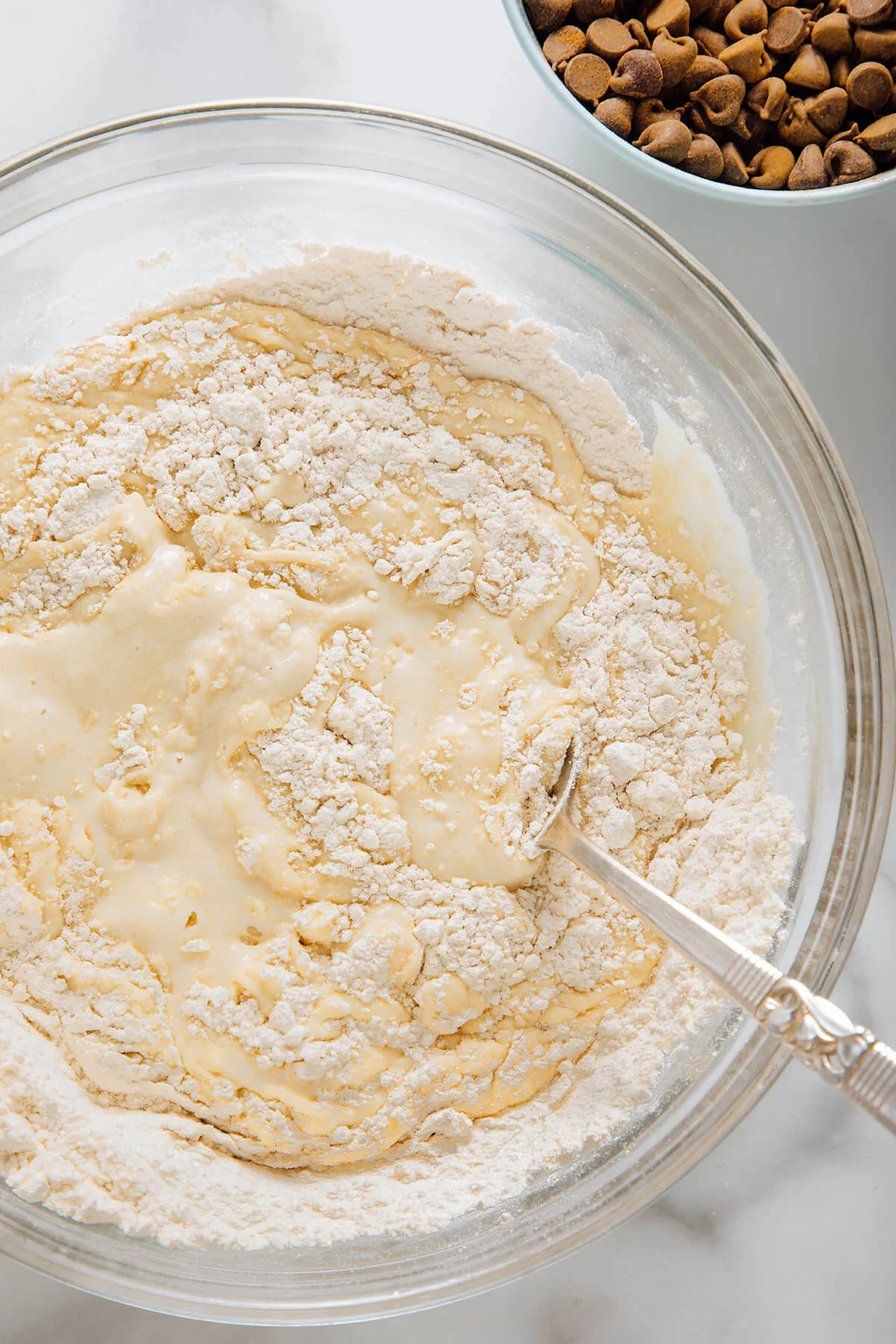 The Fluffiest Bakery-Style Chocolate Chip Muffins — step 4