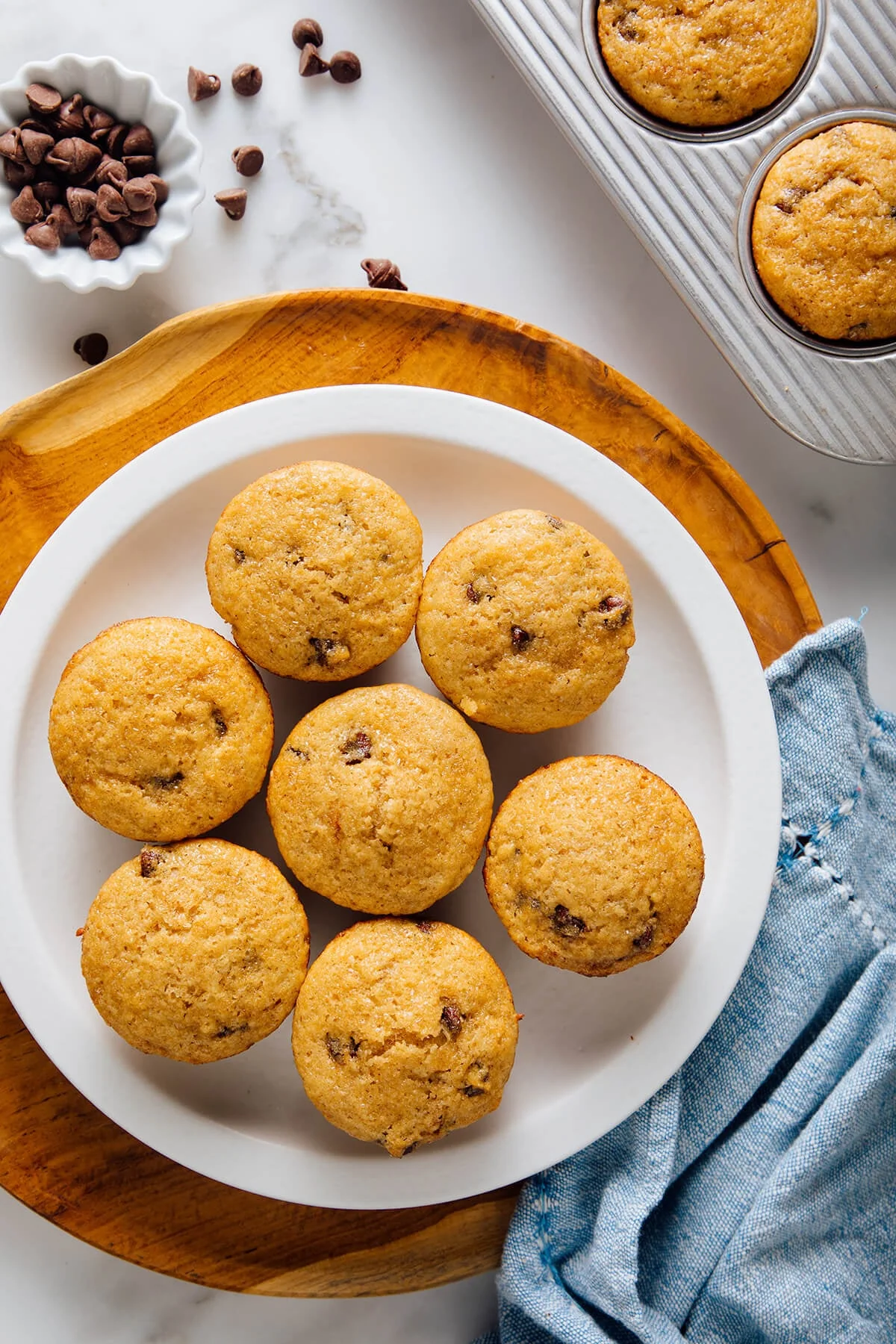 The Fluffiest Bakery-Style Chocolate Chip Muffins — step 8