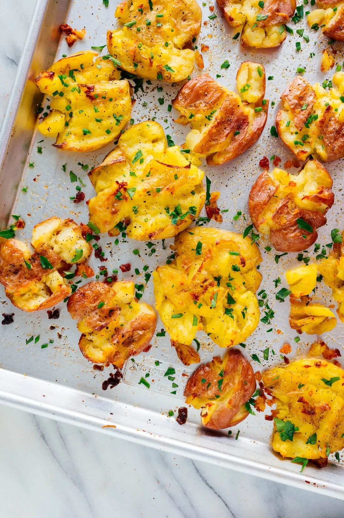 Crispy Smashed Potatoes (Vegan & Gluten Free)