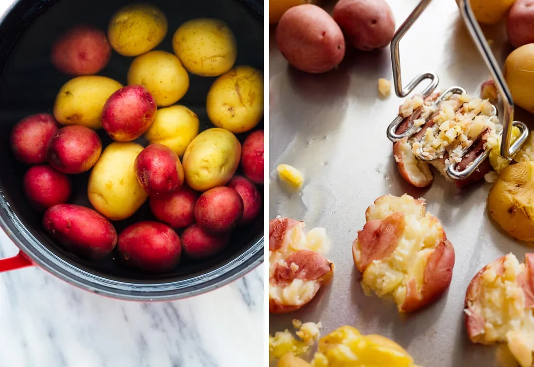 Crispy Smashed Potatoes (Vegan & Gluten Free)