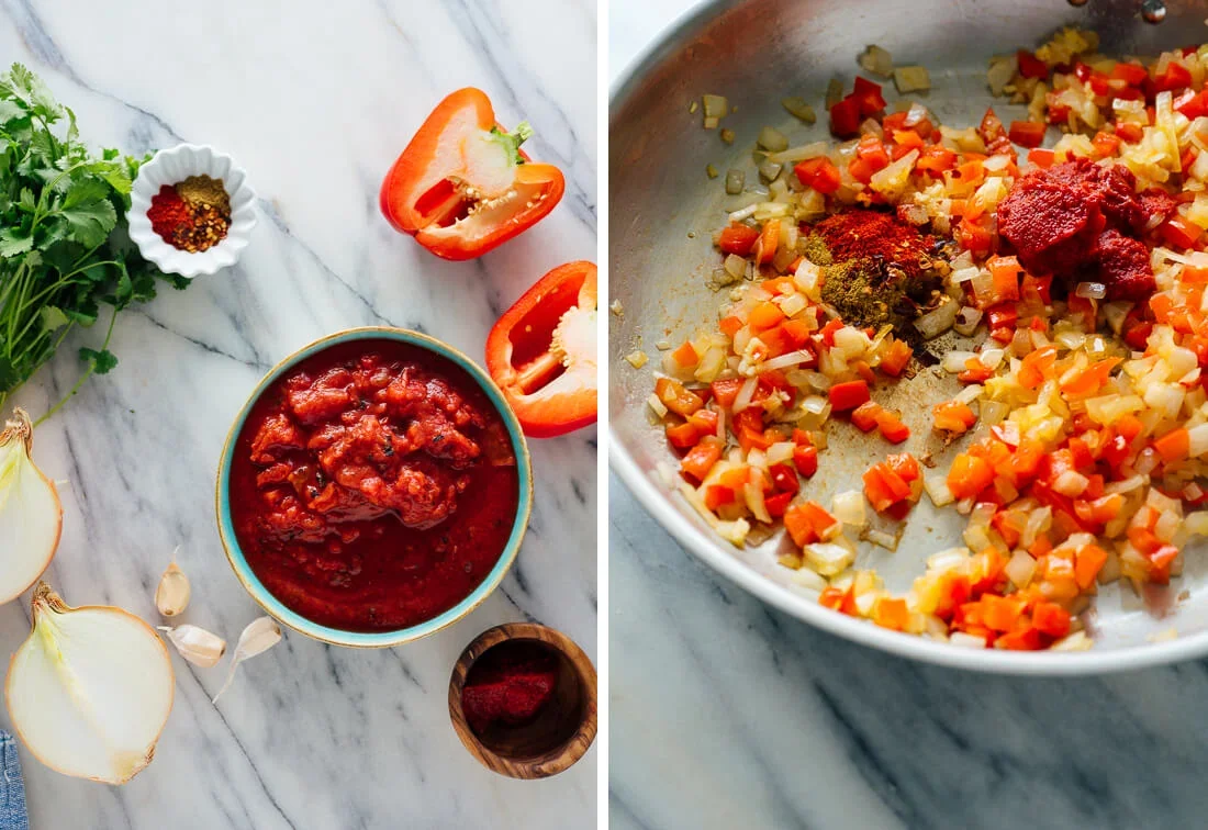 Foolproof Shakshuka (Poached Eggs in Tomato Sauce)