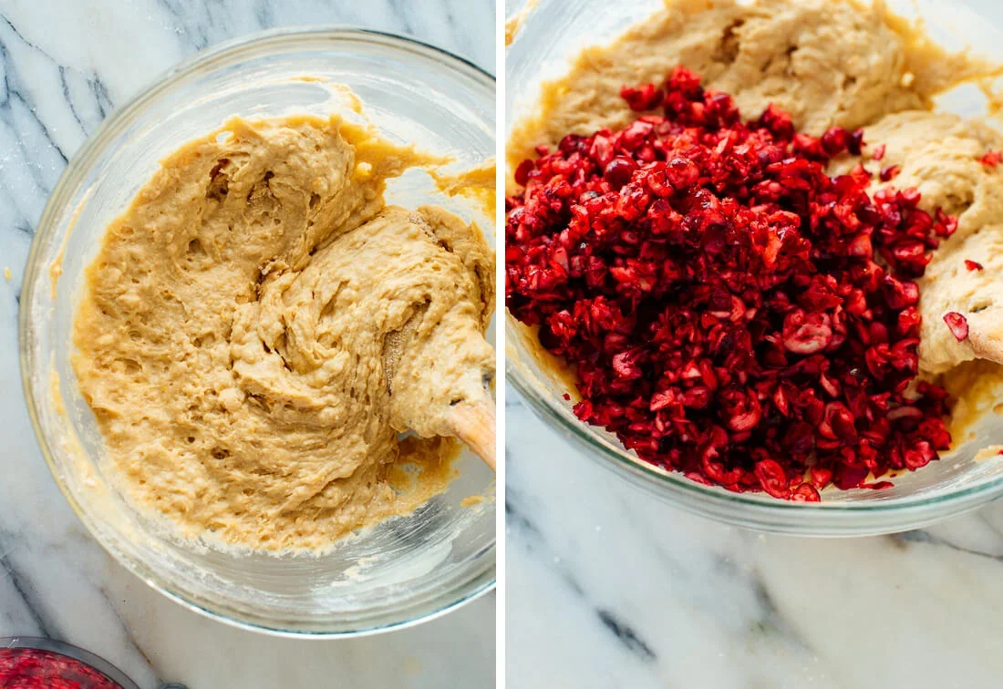 Fluffy Fresh Cranberry Orange Muffins — step 4