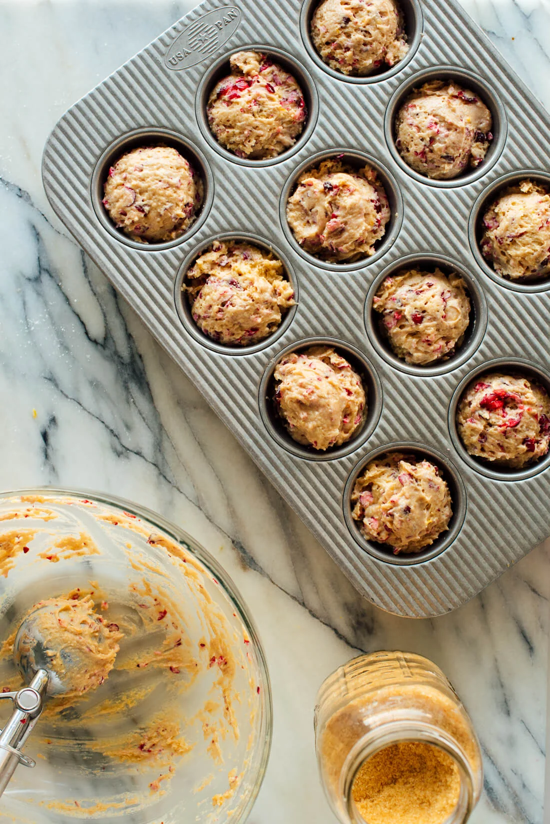 Fluffy Fresh Cranberry Orange Muffins — step 6