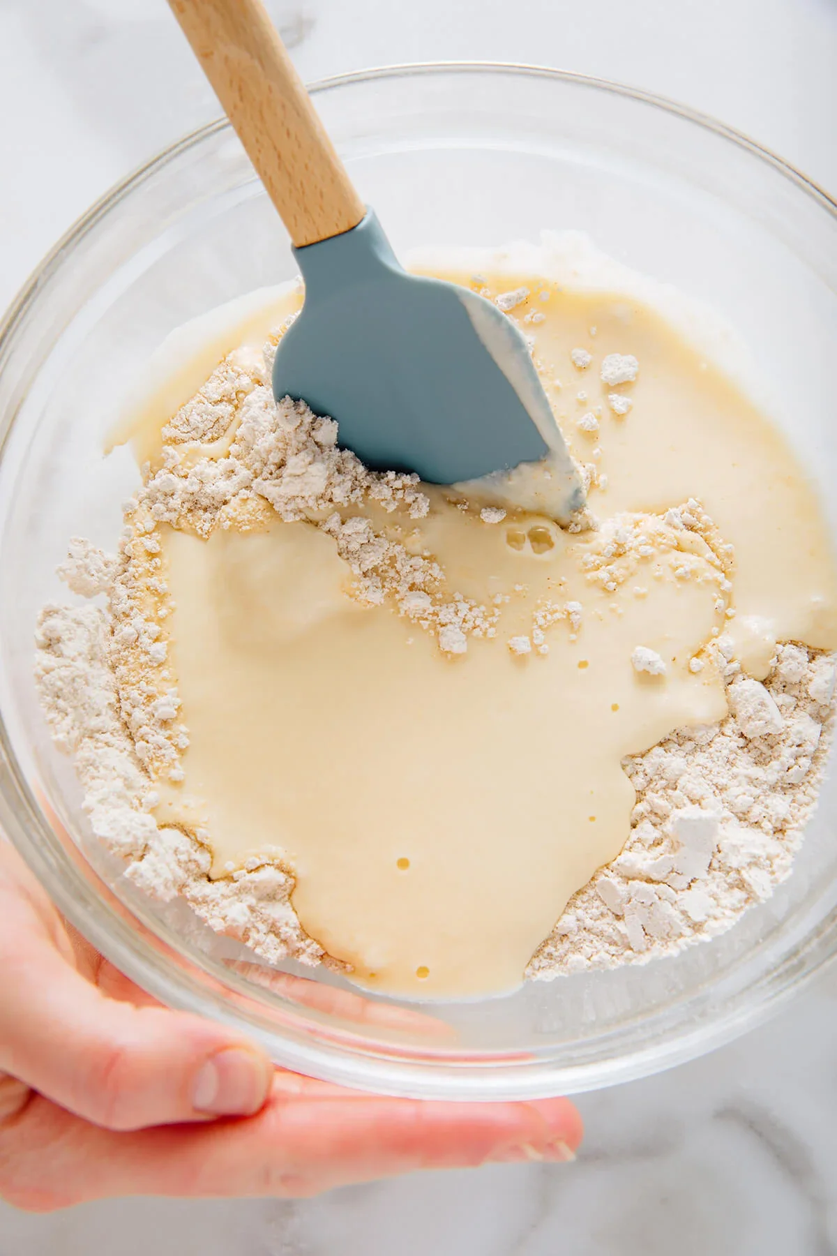 Fluffy Gluten-Free Oat Flour Pancakes — step 4