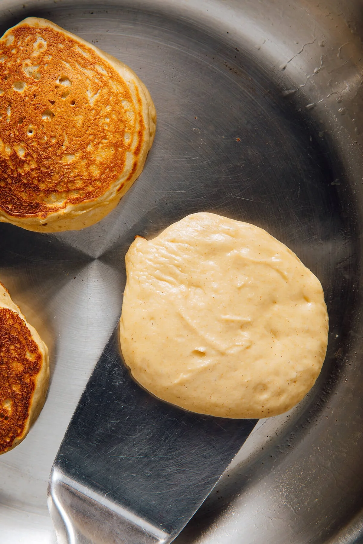 Fluffy Gluten-Free Oat Flour Pancakes — step 6