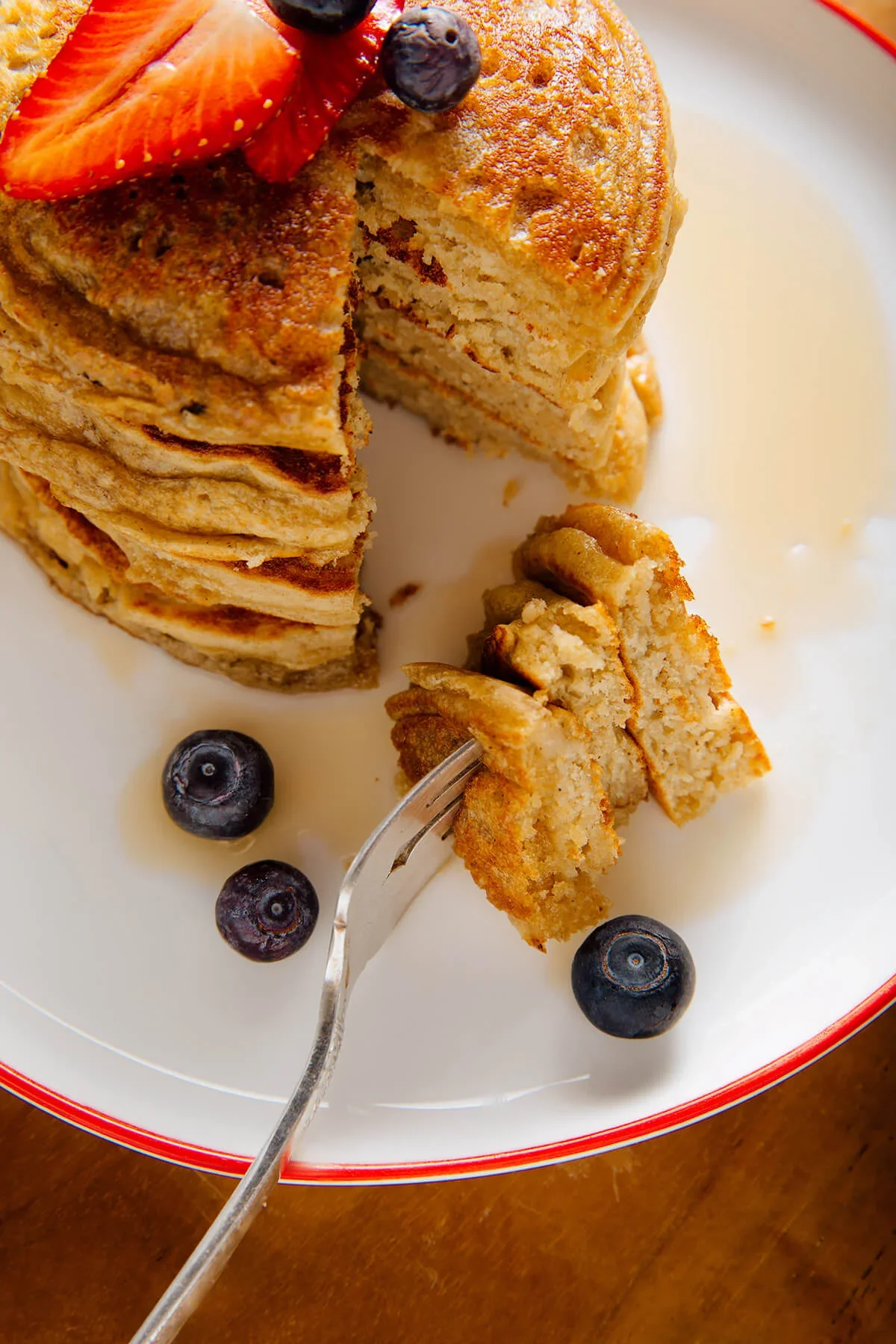 Fluffy Gluten-Free Oat Flour Pancakes — step 8
