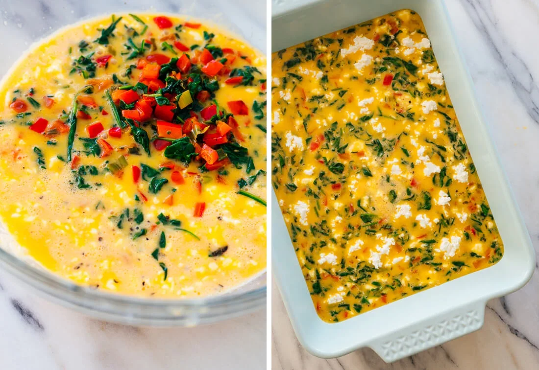 Healthy Veggie-Packed Breakfast Casserole — step 4