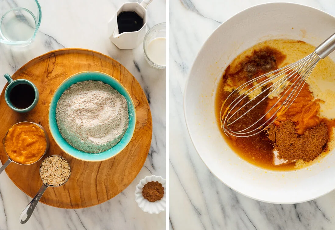 Cozy Whole Wheat Pumpkin Muffins
