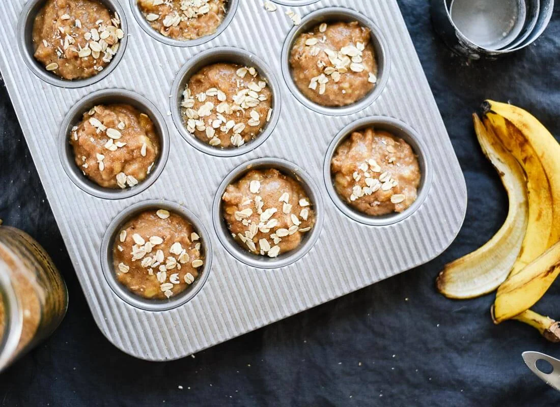 Fluffy Maple-Sweetened Banana Muffins — step 5