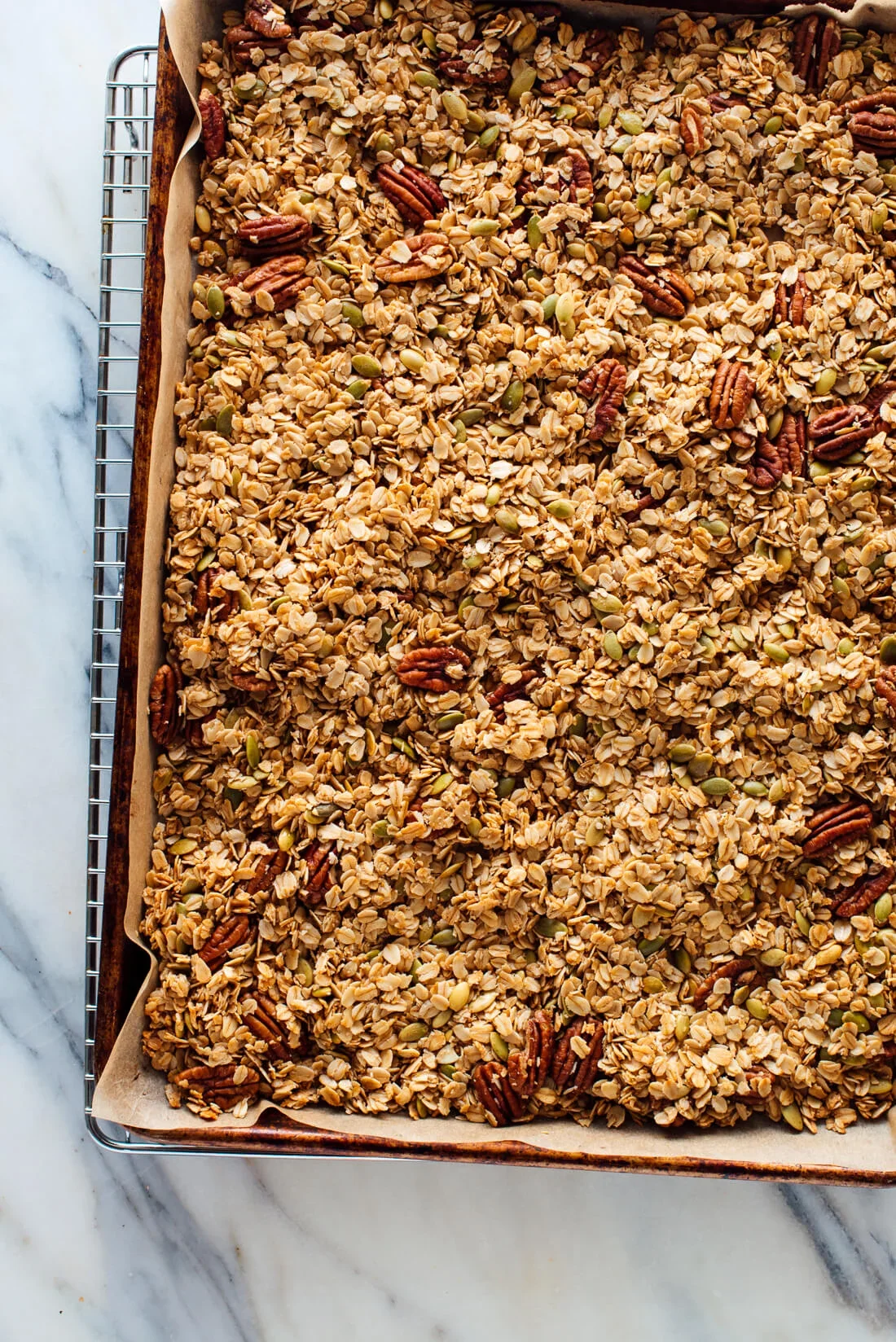The Very Best Homemade Granola — step 4
